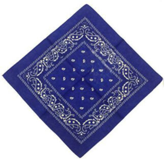 B6-Bandana Royal Blue(Dozen)