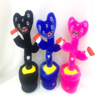 7716-Huggy Wuggy 5 eye Sing/Dance/LED Plant