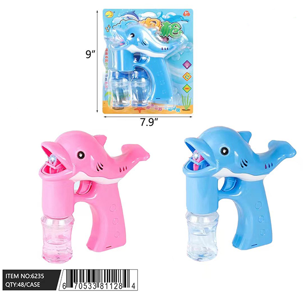 Bubble sale gun dolphin