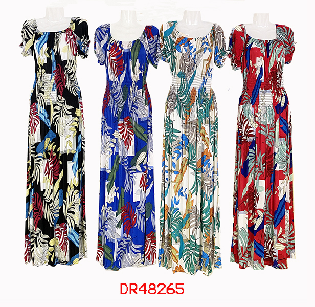DR48265-Lady’s Long Dress (Assorted colors and sizes) – DRL Wholesale
