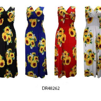 DR48262-Summer Dress (Dozen Color Assorted)
