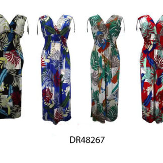 DR48267-Beach Summer Dress (color & size Assorted)
