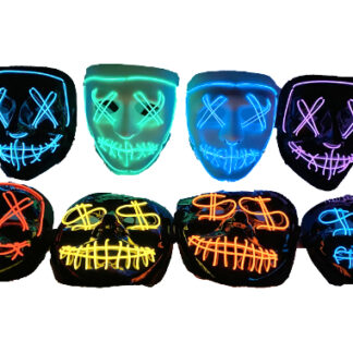 GL1445- LED mask (Assorted Colors) – DRL Wholesale
