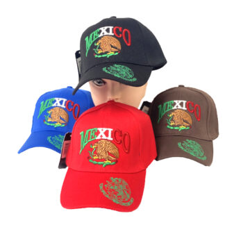 CP13220W-Mexico Ball Cap (Dozen Assorted)