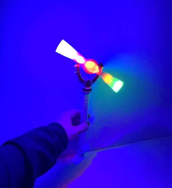 080-LED Light Up Spinning Windmill (13 Inches, 12 minimum) (Batteries ...