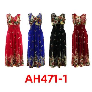 AH471-1-Lady's Dress (Assorted Colors and Sizes)