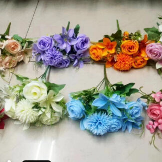 3946-Roses & Pompon Bouquet (Minimum Purchase of 6)