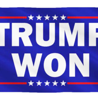 TJ-90-Trump Won Flags (Sold by the Dozen)