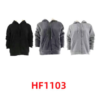 HF1103-Thermal Zip Up Hoodie (Assorted Colors and Sizes)