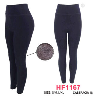 HF1167-Lady Fur Lined Leggings (Assorted Sizes)