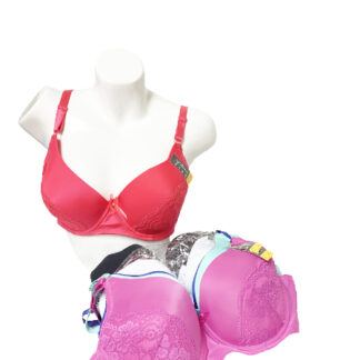687-Lady push-up Bras (Sold by the Dozen, Assorted Colors and Sizes)