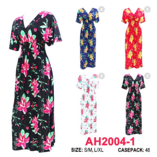 AH2004-1-Lady's Dress (Color & Size Assorted)