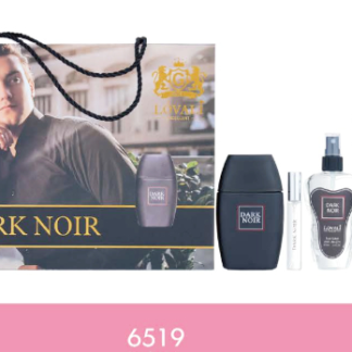 6519-Dark Noir Men 5pc Cologne Set (6pc Min)