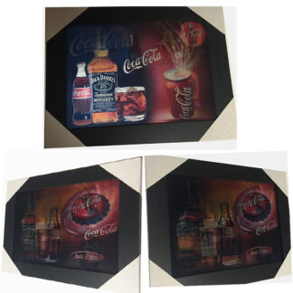 SP8601-Jack Daniels & Coke(Min-2pcs)(Size:15×19, 1.5 Pounds)