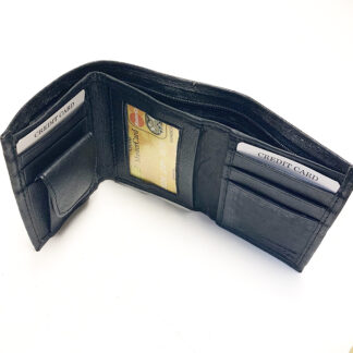 33BK-Black Tri-folded Wallet(Dozen)