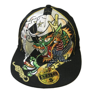 FBH801- Dragon Flat Fitted Hats(Dozen)