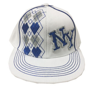 FBH808-"NY" Embroidered Fancy Fitted Hat(Dozen)