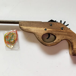 TY0512-Wooden Gun Shutting Rubber band12x3