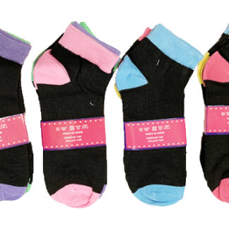 SK011-Lady 's Short Socks (Dozen 9-11)