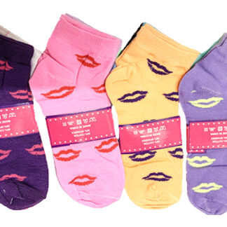 SK015-Kiss me Short socks (Dozen 9-11)