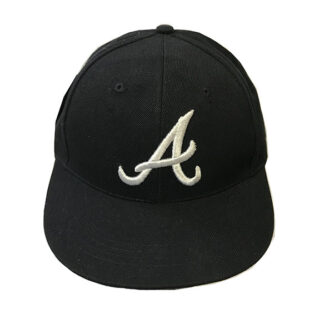 FBH039-A Embroidered Fitted hat(Dozen black)