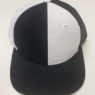 FBH043-B/W Flat Fitted Hat(Dozen Two-Tone Color)
