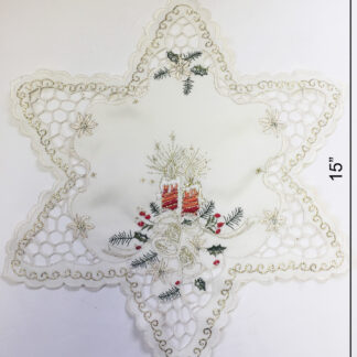 MT080566-Tablecloth Doilies Embroidered