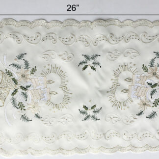 MT080567-Doily Boutique Embroidered 13x26