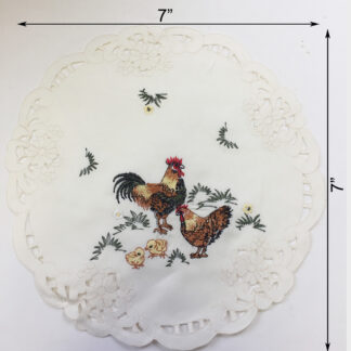 Rooster Table placement(7"X7")