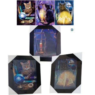 SP86140-Witch's Cat (Min 2PCS)(Size:15×19, 1.5 Pounds)