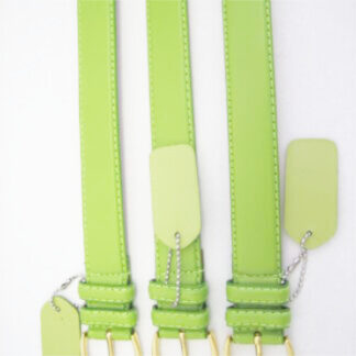 BT10-Dressing Belts Green (Dozen mixed size)