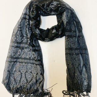 WS003-Women Silk Scarf(Dozen-assorted colors)