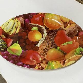 BL11-13"X10" Oval Fruits Plate(Min-12pcs)