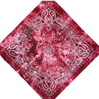 TD2-Tie Dye Bandana Hotpink(Dozen)