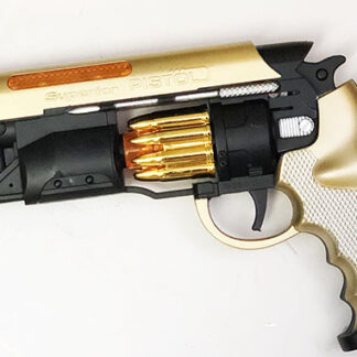 WQ0013-3302-Toy Superior Pistol with Lights & Sounds Size:9x6