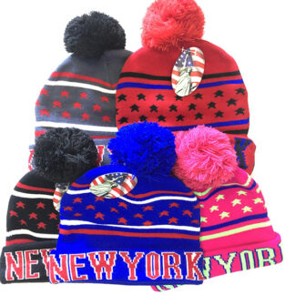 WH108- Fashion New York Beanie hat (Dozen Color assorted)