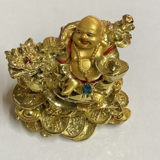 Golden Turtle Buddha-5.5"high