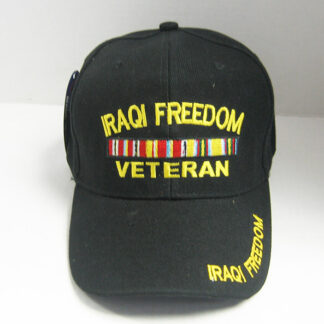 CP186-IRAQI FREEDOM VETERAN Black Only(Dozen)