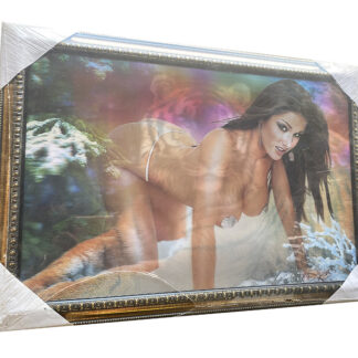 Pix9927-Tiger & Lady Size:16x26 (Double Images)