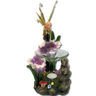 DRL982-#2 Flower Fairy Tea Light Burner