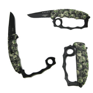 B098G-Skull Knuckle 5"