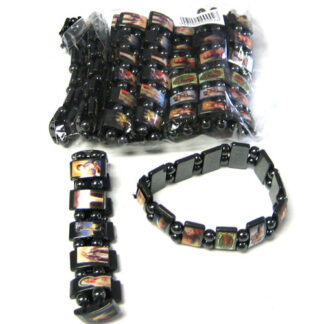 J003- Magnet Religion Bracelet(Dozen)