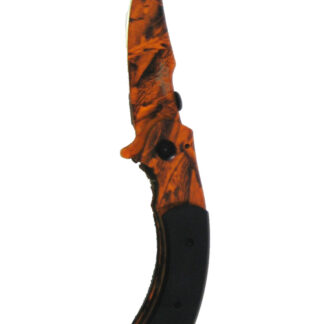 RDX9802BW-Pocket Folding Knife Camo design with Clip Size:8in