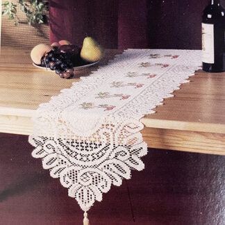 HW60-Lace Table Runner (size:12''x60'')
