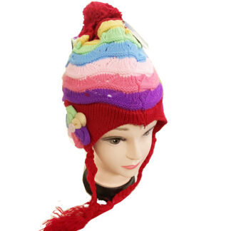 WH005-Rainbow Kids Thermal Hat(Dozen)