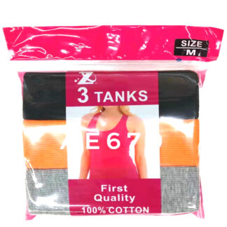 AE670 Lady's Tank Tops (36pcs Assorted Colors)