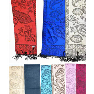 A678-Lady Scarf (Dozen color assorted Size:25x70'')