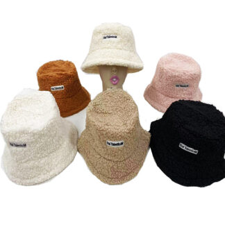 WH071-Fuzzy Lady Bucket Hat (Dozen Color assorted)