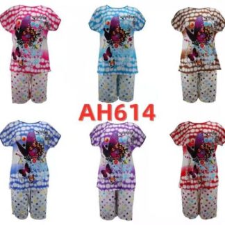 AH614-Lady's Pajamas Sets (Dz Assorted colors)