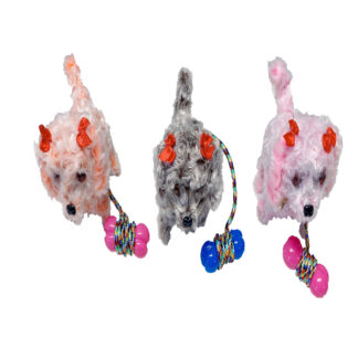 5243-Tye Dye Walking & barking Dog w Leash(Assorted Colors)